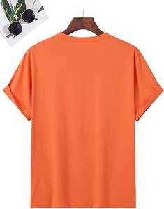 Camiseta de talla grande de alta calidad, camiseta personalizada con logotipo impreso para hombre, Camiseta lisa con cuello redondo, ropa de calle personalizada, camiseta - Product Image 5