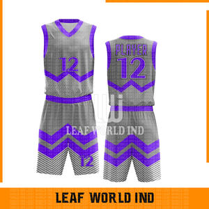 Meilleur design, uniforme de basket-ball en polyester de haute qualité, logo personnalisé, grande taille pour garçons, pour les sports d'été en plein air - Product Image 5