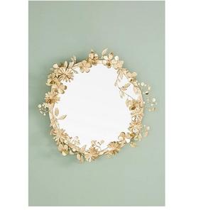 Espejo blanco de boda de lujo personalizado al por mayor con borde dorado para restaurante - Product Image 4