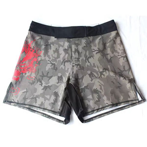 Venta al por mayor baratos diseños personalizados patrón sublimado Mma pantalones cortos de boxeo pantalones cortos de lucha para los hombres Custom Fight Gears - Product Image 1
