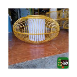 Exquisita lámpara colgante de bambú hecha a medida para casas ecológicas, restaurantes y resorts, estilo de iluminación lujoso - Product Image 4