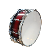 Caisse claire en érable personnalisée de 14 x 5,5 pouces avec coque de 10 mm d'épaisseur pour les performances des fanfares et des corps de tambours