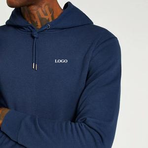 Logotipo/impresión personalizados de alta calidad para sudaderas con capucha para hombre, Capucha ajustable, sudaderas con capucha de gran tamaño de colores sólidos a la moda para hombre 2026 - Product Image 2