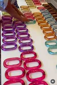 Chaîne de décoration murale Art déco Article en résine Article décoratif de chambre le plus adorable avec prix de vente complet en Inde - Product Image 5