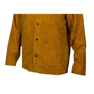 High Quality <b>Welding</b> Jacket Made of Split Leather <b>Welding</b> Jacket Premium Quality Welder's Safety Jacket Manufacturer - Product Image 5
