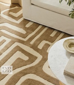 Modern Luxury Handmade Hand <b>Tufted</b> <b>Rug</b> Handmade Home Decor Woolen <b>Rug</b> High Quality Area <b>Rug</b> for Dining Living Hall - Product Image 4