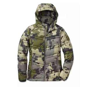 Chaqueta de Plumón de Diseño Moderno, Chaqueta de Caza de Invierno Sublimada con Capucha Personalizada de Alta Calidad para Hombre - Product Image 1