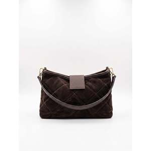 Sac fourre-tout mini en cuir suédé véritable - Fabriqué en Italie - Style classique décontracté pour les soirées - Product Image 2