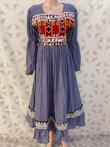 Ensemble de robe afghane de style tribal Kuchi de haute qualité, robe de mariée, ensemble de 3 pièces, costume ethnique vintage, mode fantaisie, robe pashtun respirante - Product Image 2