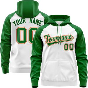 Custom Zip Hoodies for School Teams and <b>Work</b> Uniforms Full Zip <b>Fleece</b> Fabric with Embroidered Logo OEM Supplier - Product Image 1