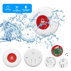 Pager Inalámbrico Daytech para Cuidadores, Cobertura <span class=keywords><strong>de</strong></span> Señal <span class=keywords><strong>de</strong></span> 200 Pies, 433MHz, Alarma Personal, Botón Impermeable - Product Image 4