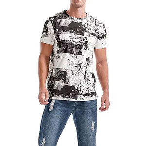 Camiseta Sublimada para Hombre, Ajuste Holgado, Precio al por Mayor, Nueva Llegada, 100% Algodón, Secado Rápido - Product Image 5