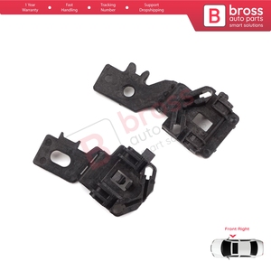 ชุดซ่อมคลิปตัวปรับกระจกหน้าต่าง BWR805+BWR806 ด้านหน้าขวา สำหรับ Primera MK3 P12 WP12 2001-2008 Qashqai MK1 J10 NJ10 JJ10E 2006-2 - Product Image 3