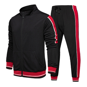 Personnalisable hommes survêtement Polyester Slim Fit Sportswear survêtement pour toutes les saisons vente en gros Jogging costumes pour hommes - Product Image 3