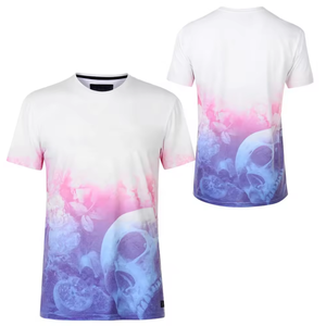 Camisetas casuales y de negocios personalizadas de alta calidad 100% algodón poliéster transpirable precio de impresión de calidad personalizada - Product Image 5