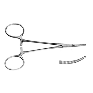 7/6. Pinces hémostatiques 3/5.5 pouces à tête droite incurvée pince pour artère chirurgicale vétérinaire pince hémostatique - Product Image 2