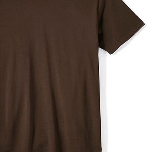 Vente en gros de t-shirts pour hommes personnalisés, vintage, surdimensionnés, col rond, manches courtes, 100% coton, couleur unie, respirants, tricotés, avec design imprimé personnalisé - Product Image 4