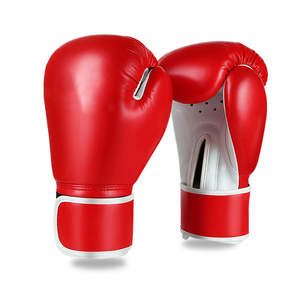 High Quality Custom <b>Leather</b> Breathable Sparring <b>Gloves</b> with Hook & Loop Closure for <b>Men</b> & Women Boxing Gear Reasonable Prices - Product Image 3