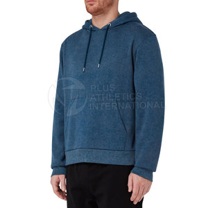 Sweats à capuche délavés à l'acide pour hommes Sweat à capuche décontracté en coton mélangé avec un design moderne pour les hommes Mode classique Sweats à capuche délavés à l'acide pour hommes - Product Image 6