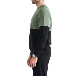 Sudaderas para hombre, Sudadera de cuello redondo de gran tamaño en blanco, sudaderas de cuello redondo personalizadas para hombre - Product Image 6