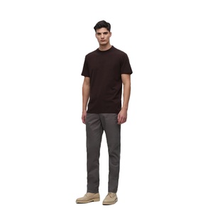 T-shirt en coton lourd pour homme grande taille, design à épaules tombantes, OEM, blanc, surdimensionné, logo personnalisé imprimé - Product Image 1