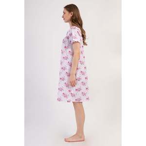 Chemise de nuit courte pour femme, vêtement de nuit de longueur courte - Product Image 3