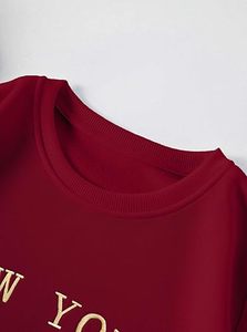 OEM personalizado de impresión de cuello redondo de peso pesado de algodón de gran tamaño Jersey de los hombres baratos de la sudadera de venta en sudadera nuevo diseño - Product Image 5