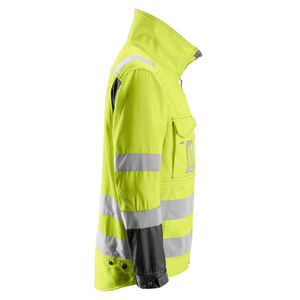 Chaqueta de Seguridad Resistente a las Llamas, Mezcla de Algodón, Paneles Reflectantes de Alta Visibilidad, Múltiples Bolsillos para Herramientas, Hecha en Pakistán - Product Image 4