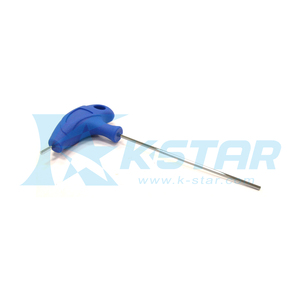 T-Handle กุญแจ HEX ยาวพิเศษแต่ละชิ้น-กระจกเสร็จชิ้นส่วนขนาด2.5x52x133มม.