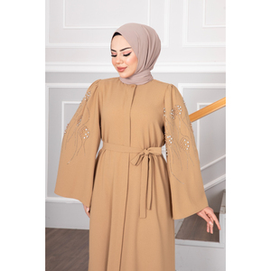 New Season <b>Women</b> Winter Islamic Clothing Abaya Dress <b>Kaftan</b> Tunic Dubai Muslim Islamic Fashion Turkish Made Islamic Dresses - Product Image 6