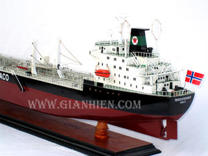 Gia nhien เรือไม้จำลองสำหรับตกแต่ง - Product Image 6