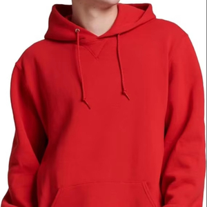 Pull à capuche en coton pour hommes, vêtements d'hiver chauds, manches longues en molleton de coton doux - Product Image 1