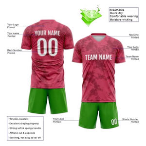 Equipo deportivo Entrenamiento Ropa de fútbol Uniforme Conjunto Adultos Corte automatizado Camisetas y tops Ropa de fútbol jersey de fútbol - Product Image 4
