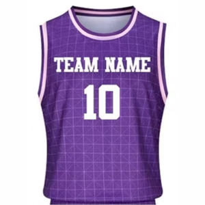 Ropa de equipo de baloncesto sublimada Nombre personalizado y opción de color Uniforme de baloncesto Conjunto de logotipo personalizado para Torneo Nacional - Product Image 4