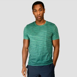 เสื้อยืดโพลีเอไมด์สำหรับผู้ชายเสื้อยืดคุณภาพสูงยืดและใส่สบายสำหรับฟิตเนสและชุดออกกำลังกาย - Product Image 6