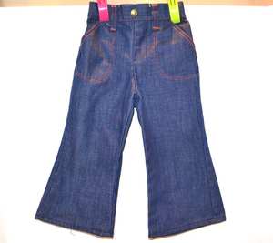 MS Ms-wc-001งานฝีมือสำหรับเด็กวัยหัดเดิน kiants ชุดเดรสผ้ายีนส์สีน้ำเงินปักลายกางเกงยีนส์23.5สำหรับเด็กหัดเดินขนาดพิเศษลดล้างสต๊อก - Product Image 1