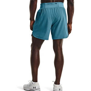 Pantalones cortos deportivos de poliéster personalizados OEM al por mayor, pantalones cortos deportivos de prueba rápida de color sólido para correr, envío MenDDP - Product Image 6