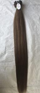 Máquina virgen de templo malayo sin procesar, trama lisa y Lisa, color n. ° 14, cutícula de súper calidad alineada, precio al por mayor, paquete de cabello - Product Image 4