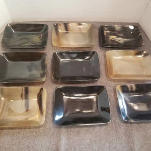 Fournisseur en gros de plateaux de service pour restaurants Plateau de service pour desserts et aliments en corne de grande taille au meilleur prix en Inde - Product Image 5