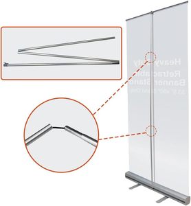 Admax tùy chỉnh in xách tay nhôm quảng cáo khuyến mại có thể thu vào pull-<span class=keywords><strong>up</strong></span> hiển thị nền cuộn lên biểu ngữ đứng - Product Image 3