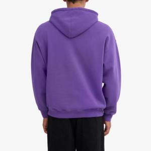 Sweats à capuche personnalisés pour hommes 100% coton oversize épaules tombantes sweats à capuche Streetwear sweats à capuche poids lourd pull à capuche pour hommes - Product Image 2