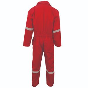 Ropa de trabajo protectora para hombre, resistente al fuego uniforme de trabajo, mono industrial, traje de seguridad laboral de algodón con cinta reflectante 2025 - Product Image 2