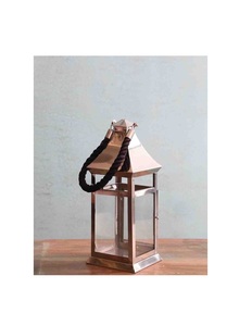 Farol de metal antiguo hecho a mano, perfecto para restaurantes, hoteles, complejos turísticos e instalaciones de iluminación decorativa para jardines al aire libre. - Product Image 1