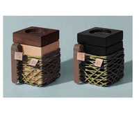 Brûleur d'encens Bakhoor en bois de pin arabe le plus vendu 2026 – Écologique, durable, biologique, diffuseur d'Oud de luxe parfumé à la rose