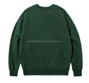 100% algodón pulóver holgado Sudadera con capucha 500 Gsm recortada de gran tamaño 3D en relieve hombres Sudadera con capucha personalizada de peso pesado fabricante - Product Image 4