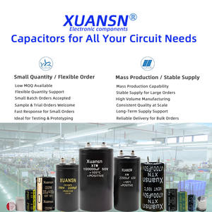 인버터 충전소용 대용량 390uf 500v 고리플 알루미늄 전해 커패시터 - Product Image 4