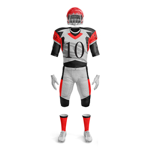 Jersey de Fútbol Americano Sublimado Personalizado de Alta Calidad, 14 Paneles, Secado Rápido, Diseño OEM, Uniforme de Fútbol Americano Hecho en Pakistán - Product Image 5