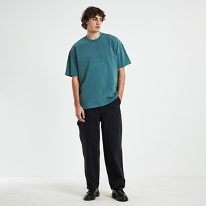 Vêtements de rue en gros logoT personnalisés chemises pour hommes pas cher prix hommes coton t-shirt fabricant surdimensionné graphique t-shirts - Product Image 3