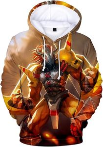 เสื้อมีฮู้ดสำหรับผู้ชายเสื้อผ้าฝ้ายพิมพ์ลายพิมพ์ซับลิเมชันผ้าเกล็ดปลาแบบระเหิดแนวสตรีท GSM 400/500 - Product Image 5