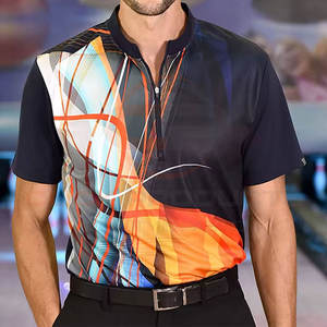 Polo con estampado personalizado y elegante para hombre al por mayor, impresión por sublimación, polos de calidad superior, polos para hombre - Product Image 6